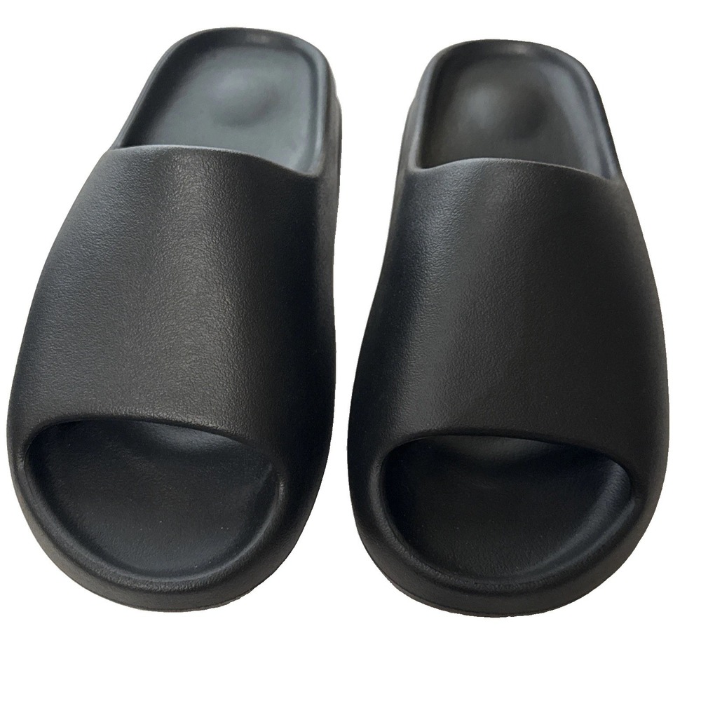 YS-01 Yeezy Slides Size 11 Black New Comes In Original Dust Bag